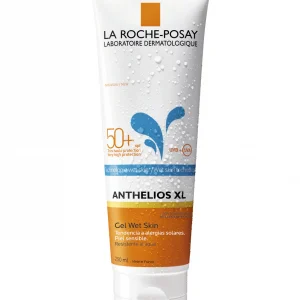 ANTHELIOS XL 50+ spf. Gel wet skin.
