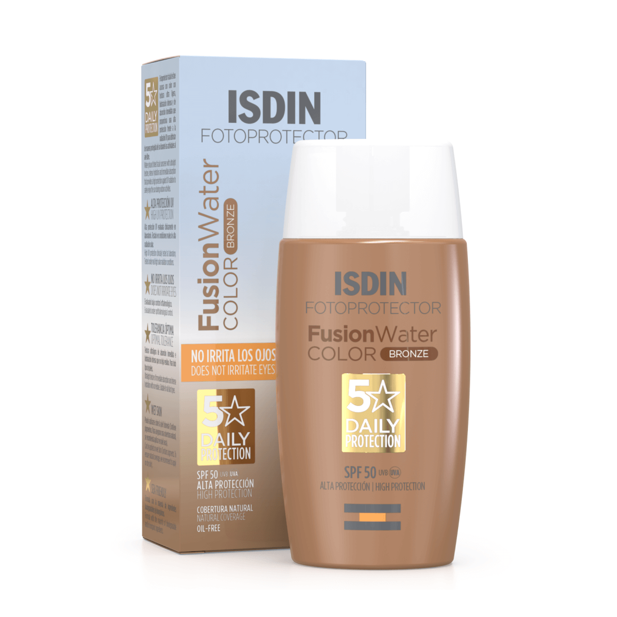 Fotoprotector ISDIN Fusion Water Color Bronze SPF 50
