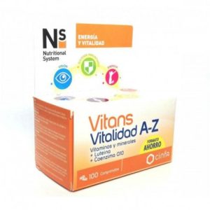 Ns Vitans Vitalidad A-Z 100 comprimidos.